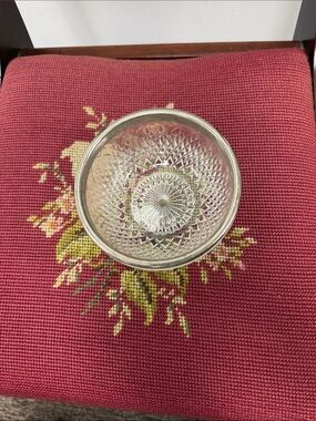 Clear Cut Glass Decorative Bowl - Home Accents